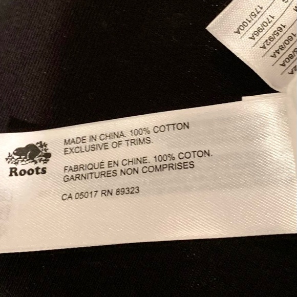 ROOTS cotton top - Picture 6 of 6